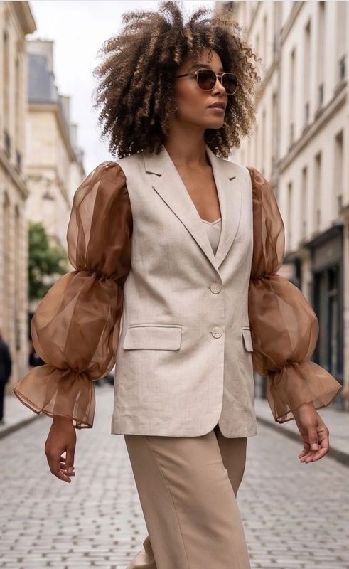 Blazer Celise beige