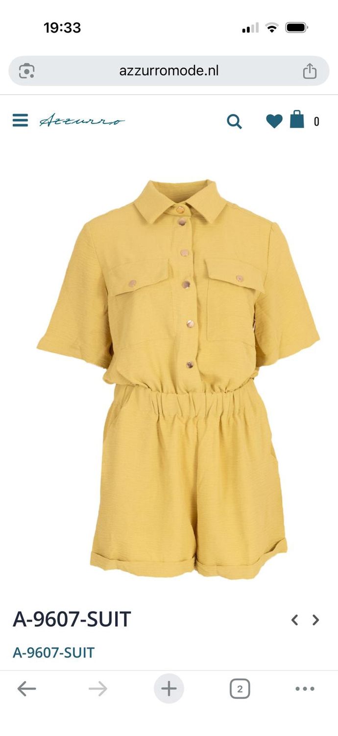 Playsuit Isis groen