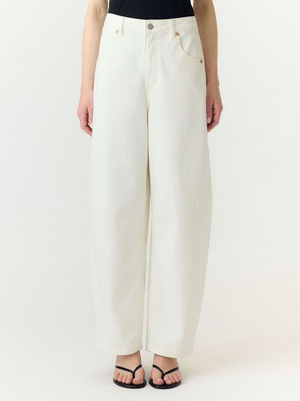 Yaslua Barrel ankle jeans ecru