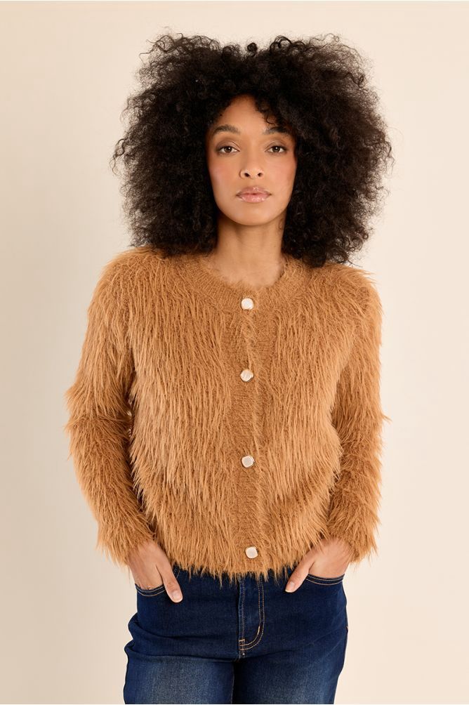 Molly Bracken Cardigan Bo Camel