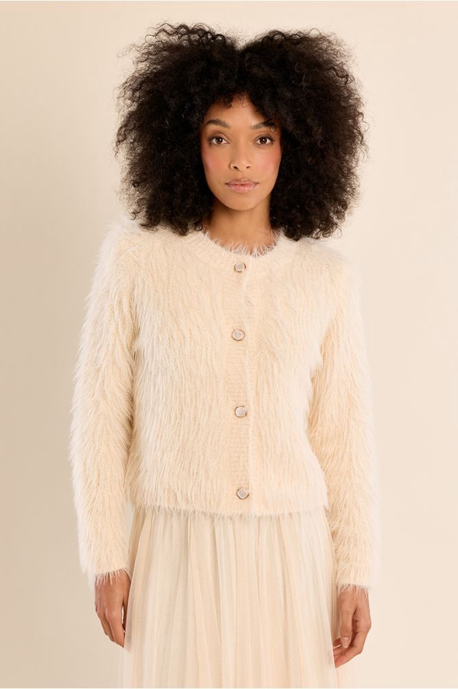 Molly Bracken Cardigan Bo Cream