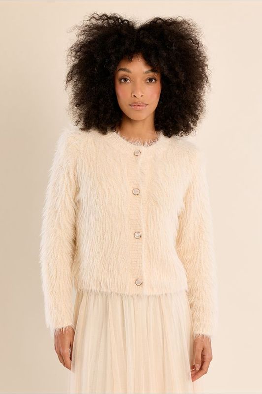 Molly Bracken Cardigan Bo Cream