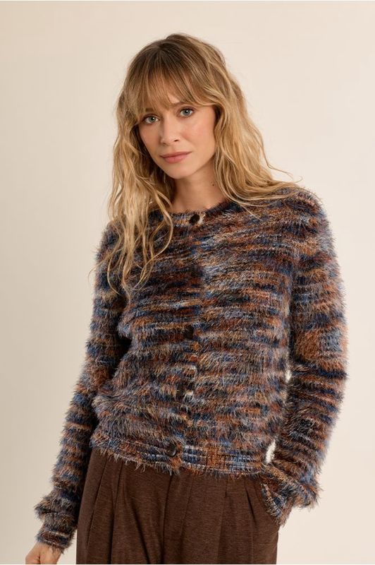 Molly Bracken Cardigan Jules Denim Blue