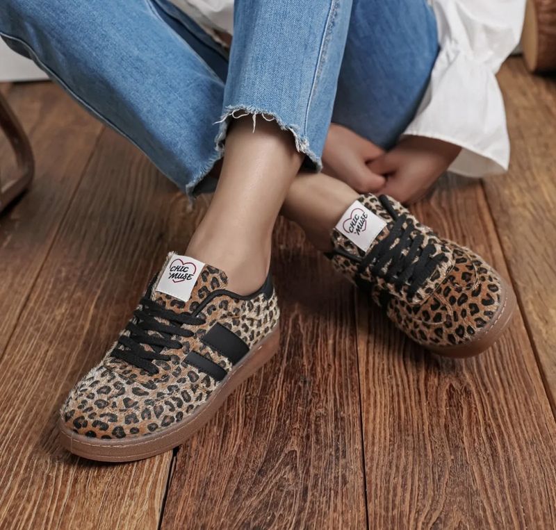 Sneaker Georgie leopard