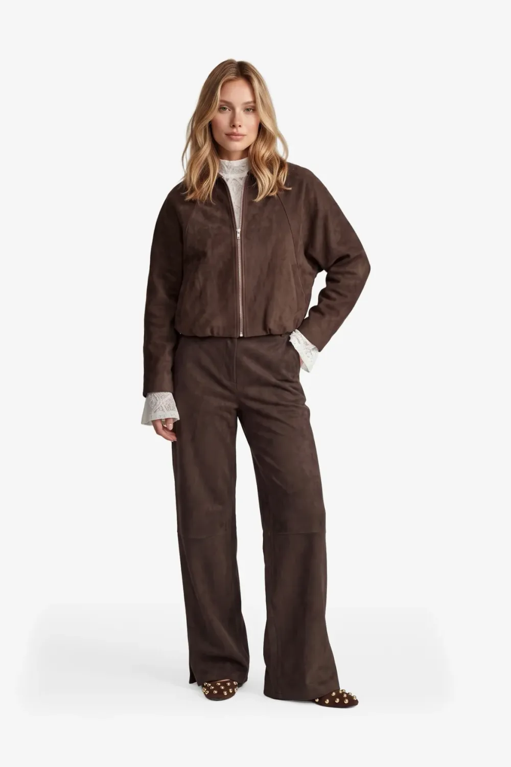 Fluresk Claris pants Dark Chocolate