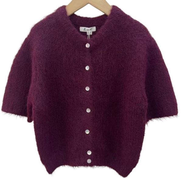Vestje Mirre bordeaux one size