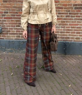 Jeans ruit Xanthe