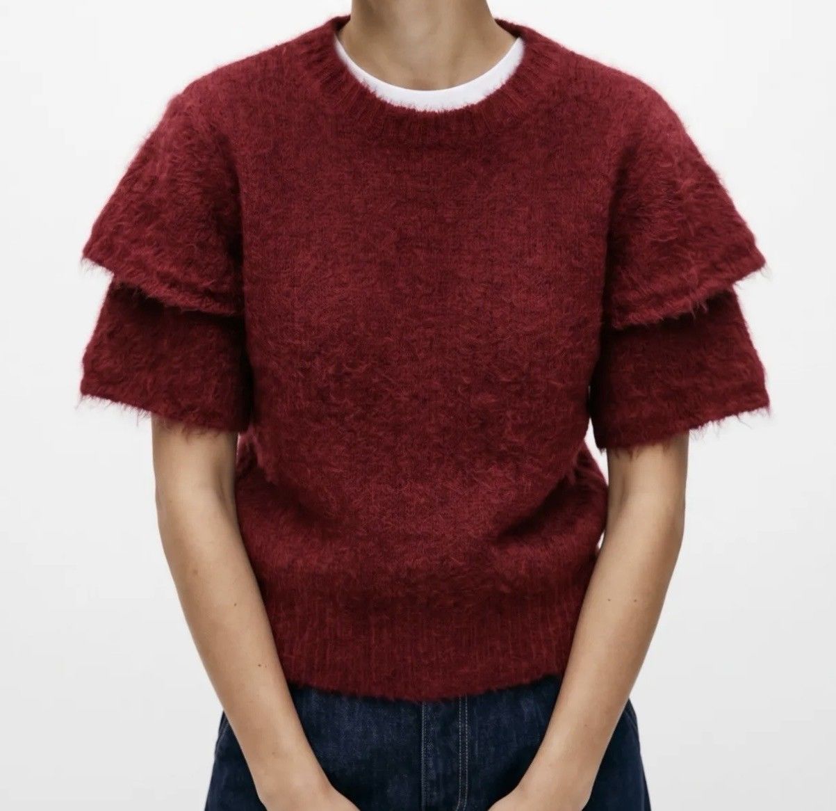 Trui Valerie red one size