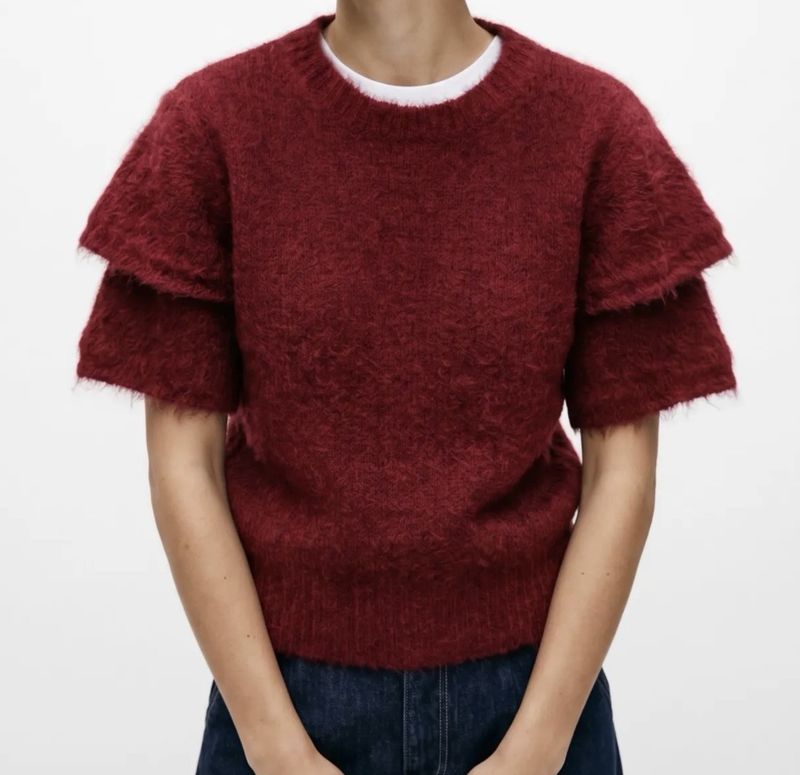 Trui Valerie red one size