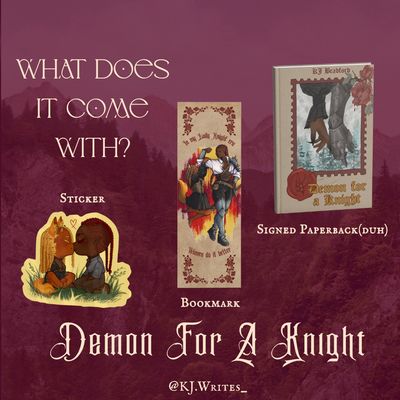 Demon For A Knight Signed PREORDER