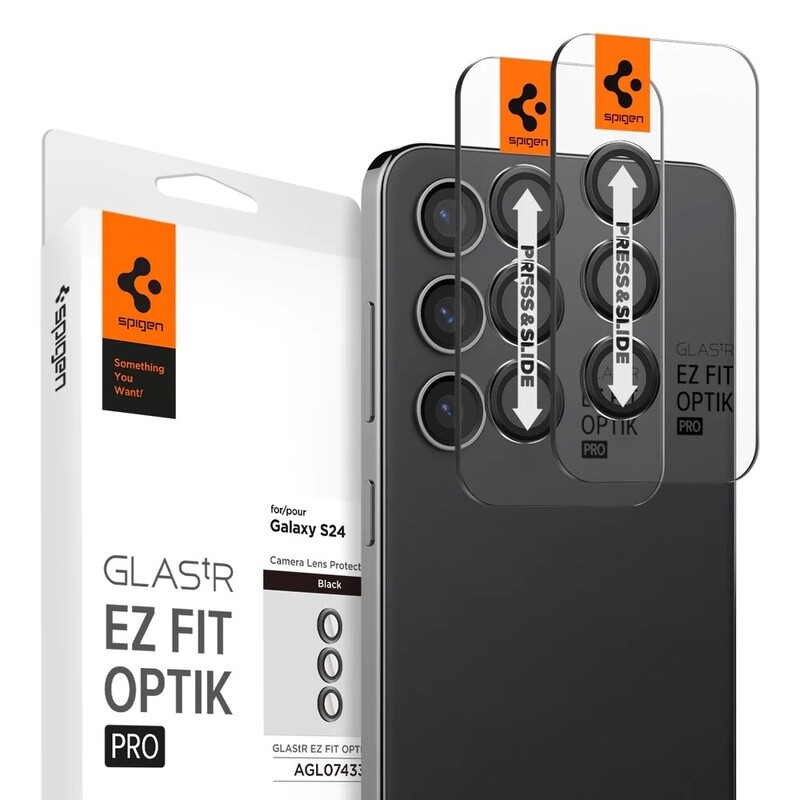 Spigen®️Optik EZ Fit™️ S24 Negra