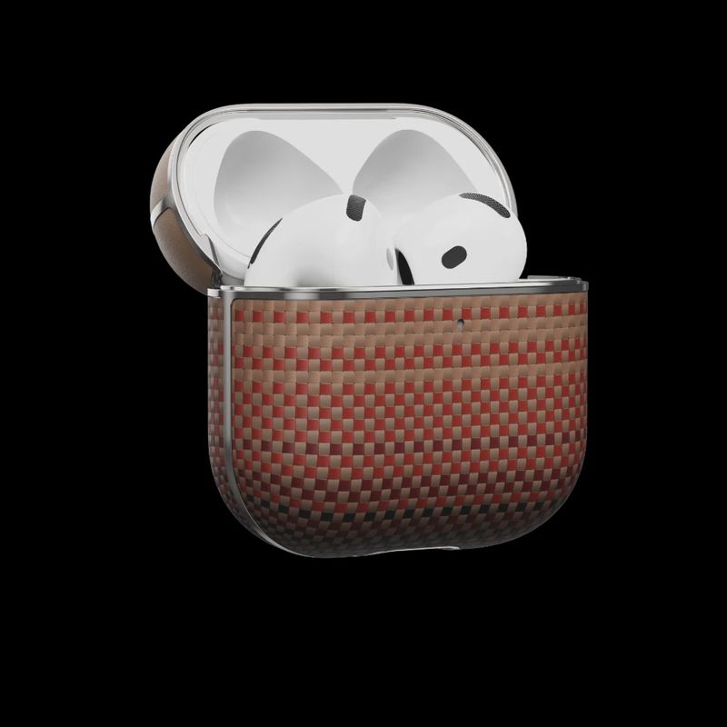 P PITAKA®️ Aramid Fiber Magnetic Case AirPods 4 Sunset