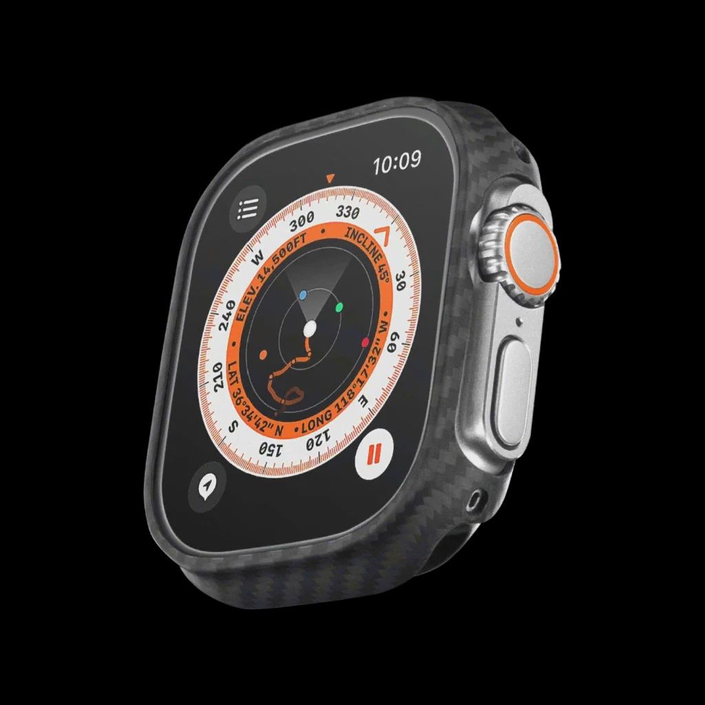 Pitaka®️ AirCase Apple Watch Black/Grey  Serie 10 (42mm)