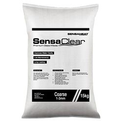 Sensaclear couse glass filter media 15kg-BULKY ITEM