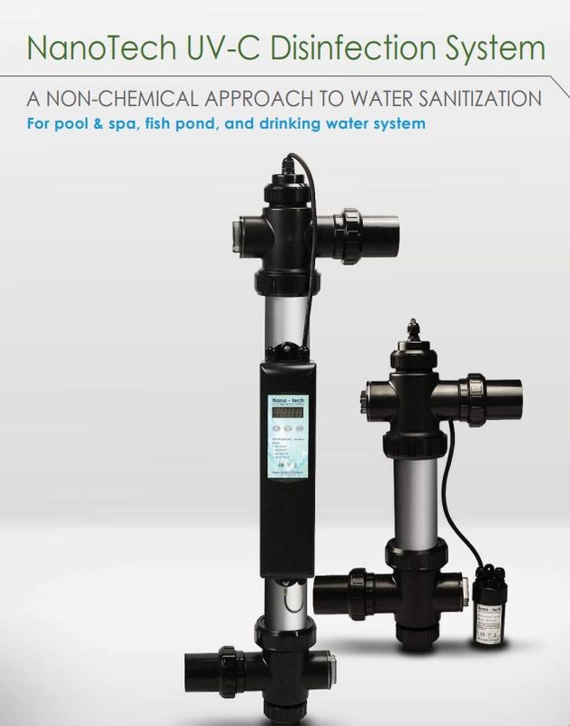 Nano Tech UV-C Standard -NT-UV16-POOL VOLUME 15000 LITRES