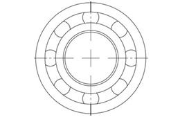 Plastic bearings 4 PACK