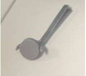 Magnetic Cap with label