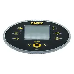Davey/Spa-Quip SP800 Oval Touch Pad and Overlay