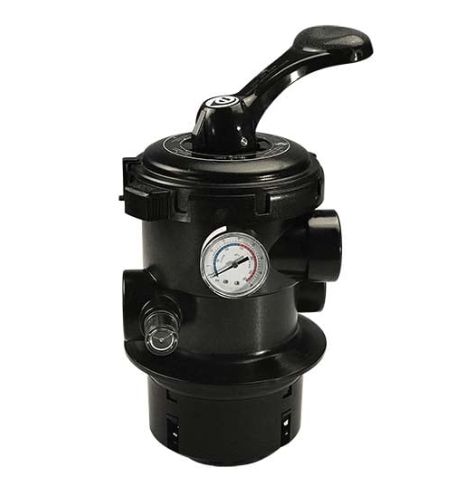 Emaux-1.5 inch 6-Way Top Mount Valve (with Turn-Lock Lid) (MPV07) GENUINE PART