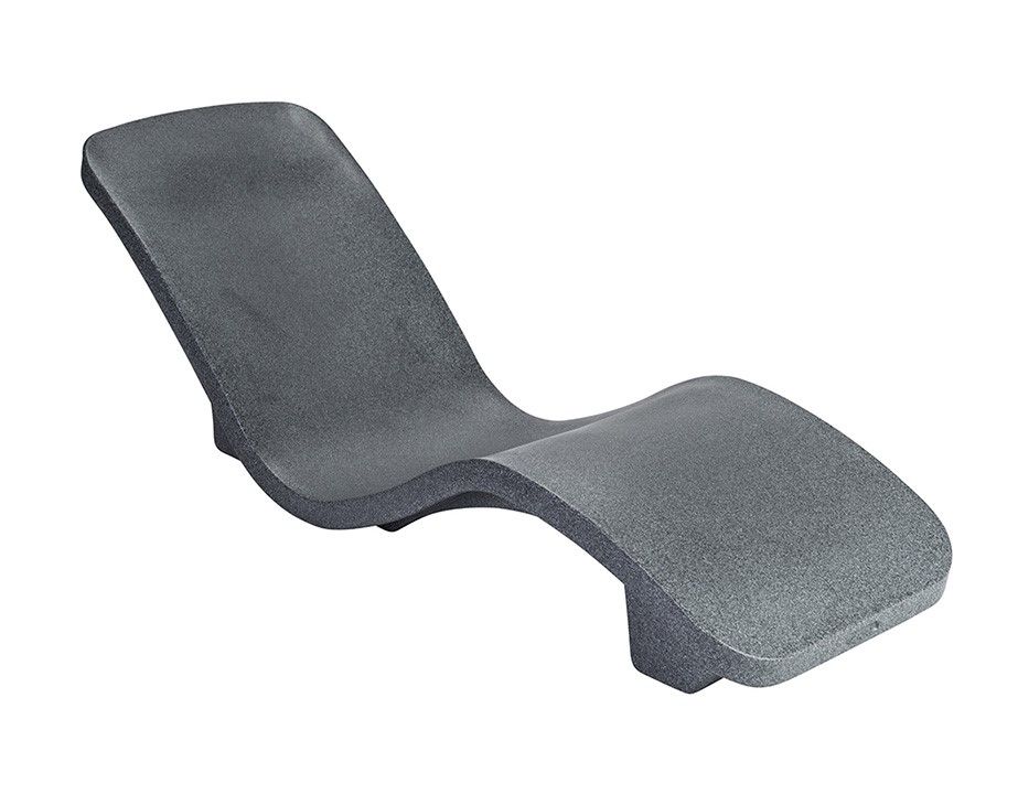 R-Series Rotomoulded Lounger Granite Grey