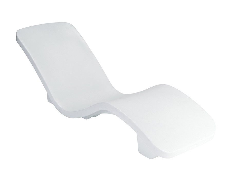 R-Series Rotomoulded Lounger White