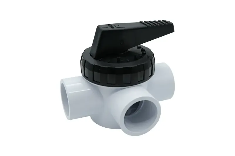 PoolQuip 40mm (1½ inch) 3-Way Valve PoolQuip 40mm (1½ inch) 3-Way Valve