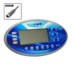 Spanet XS4000 SV Touchpad and Overlay