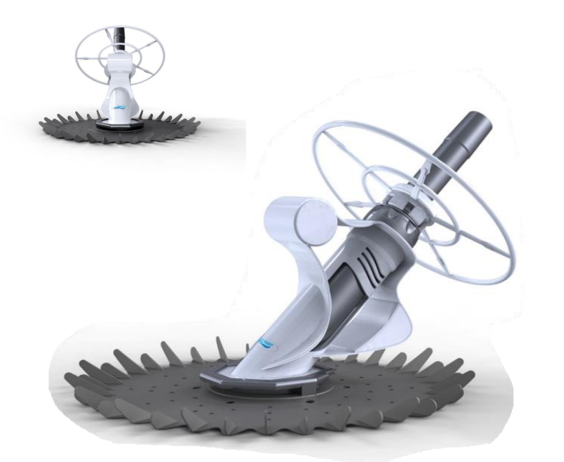 Challenger Automatic Pool Cleaner with 10 x hoses