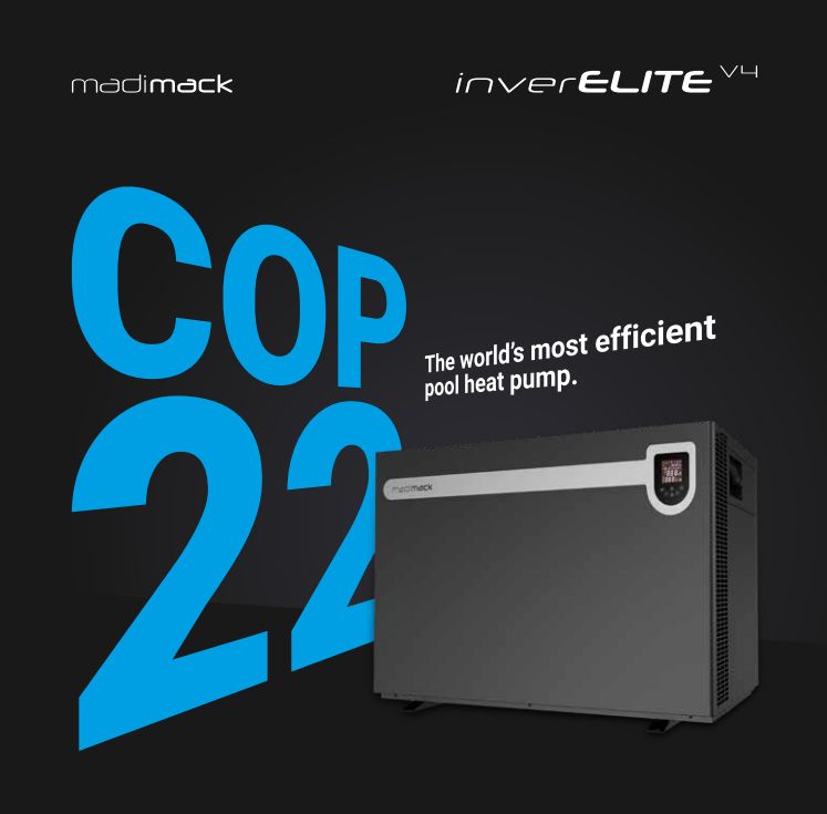 Madimack Inver Elite V4 Heat pump 27KW SIDE/TOP DISCHARGE Madimack Inver Elite V4 Heat pump 27KW SIDE/TOP DISCHARGE