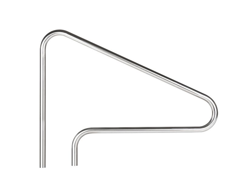 Deck Mounted Stair Rail Standard-NOT FLANGED Deck Mounted Stair Rail Standard-NOT FLANGED