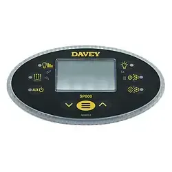 Davey/Spa-Quip SP800 Oval Touch Pad and Overlay