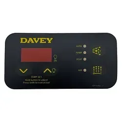 Davey Spa-Quip SP500 Overlay Davey Spa-Quip SP500 Overlay