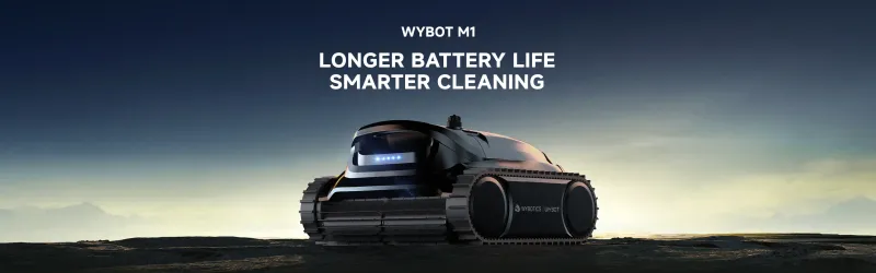 Wybot M1 Cordless Robotic Pool Cleaner Wybot M1 Cordless Robotic Pool Cleaner