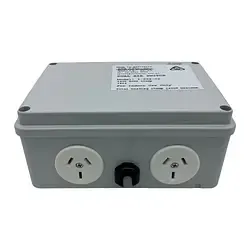 Double Outlet 10amp Air Switch Box Double Outlet 10amp Air Switch Box