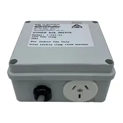 Single Outlet 10amp Air Switch Box Single Outlet 10amp Air Switch Box