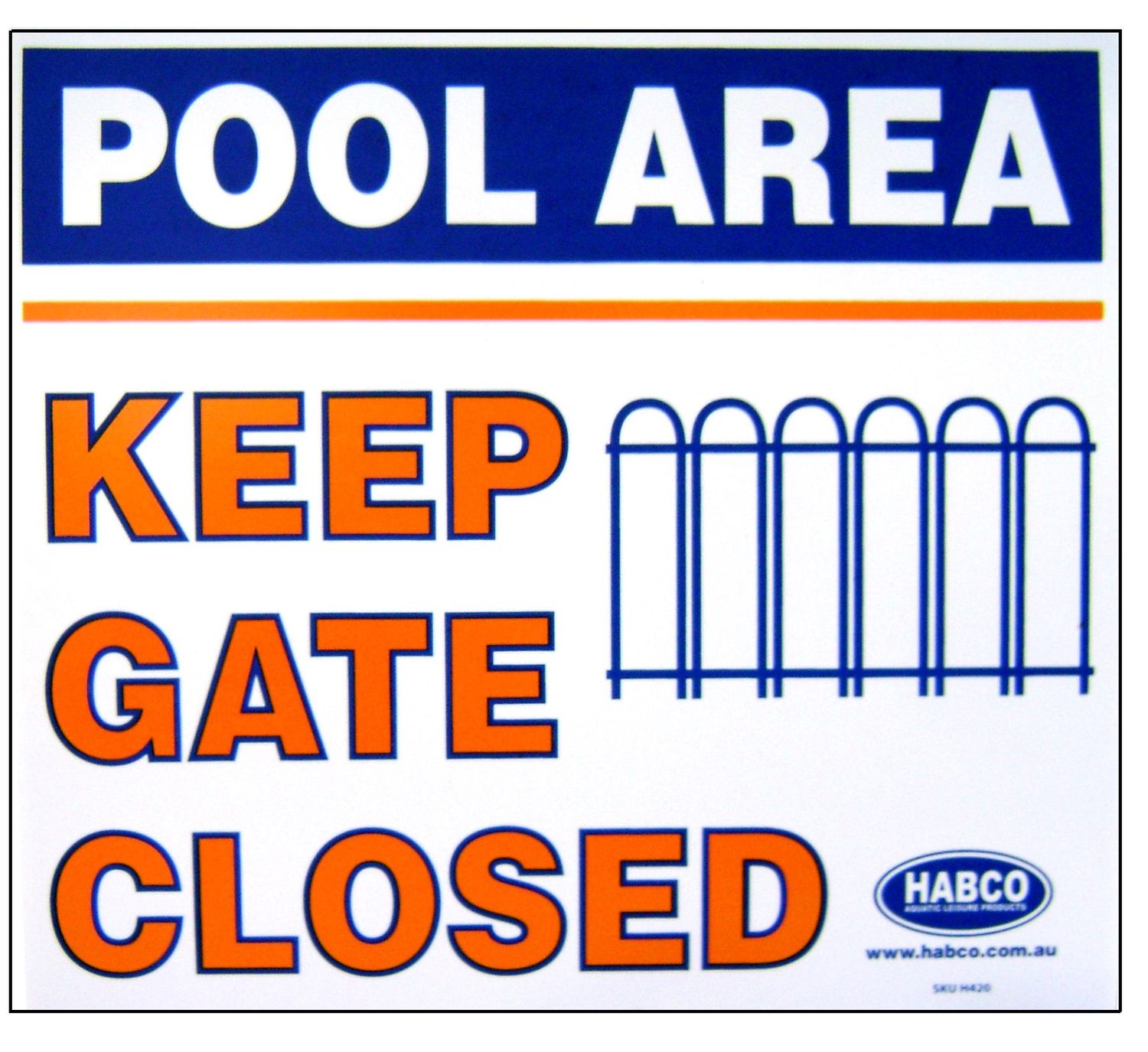 “Keep Gate Closed” Sign “Keep Gate Closed” Sign