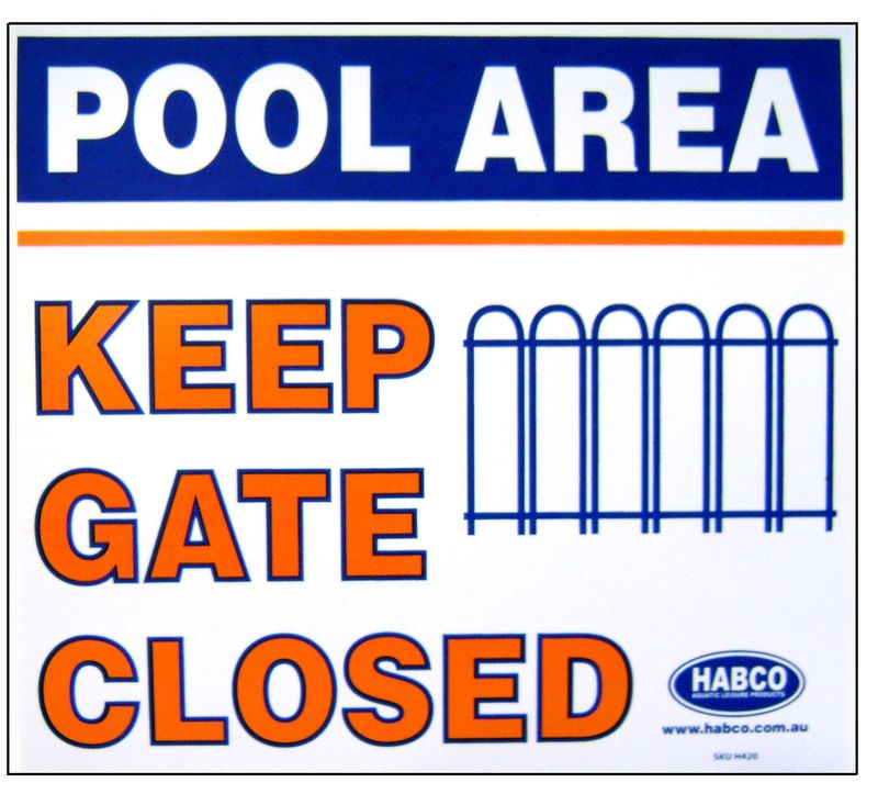 “Keep Gate Closed” Sign “Keep Gate Closed” Sign
