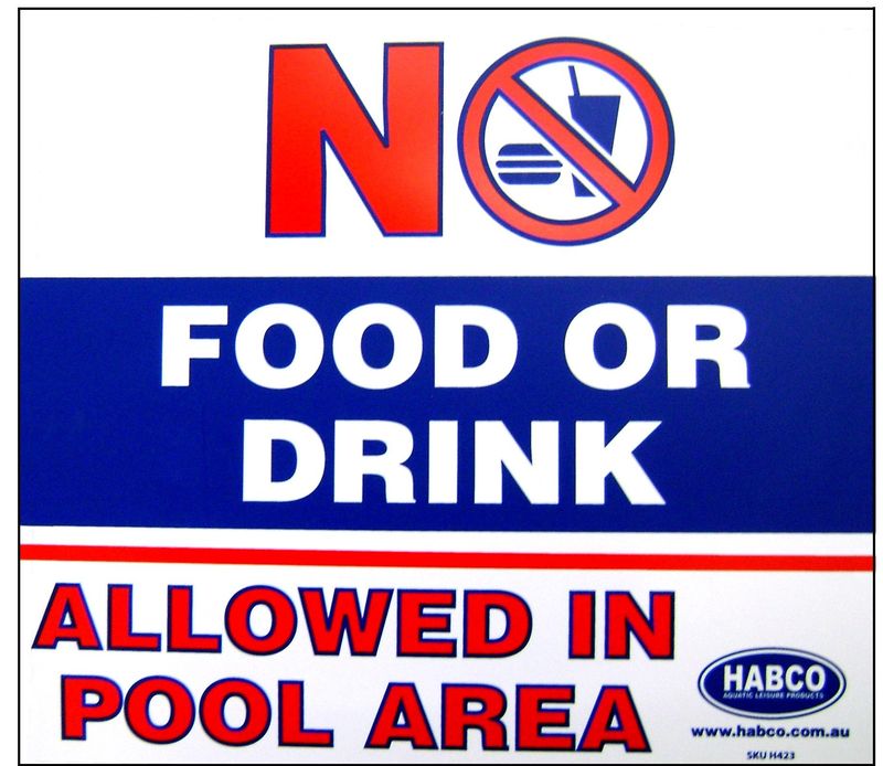 “Pool Rules” Sign “Pool Rules” Sign