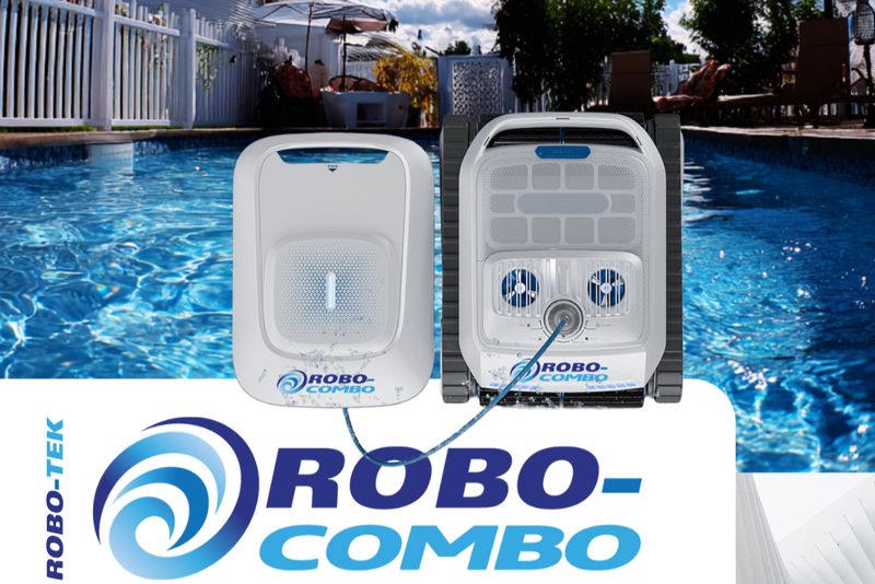 Robo Tek Combo - Cordless Robotic Pool Cleaner Robo Tek Combo - Cordless Robotic Pool Cleaner