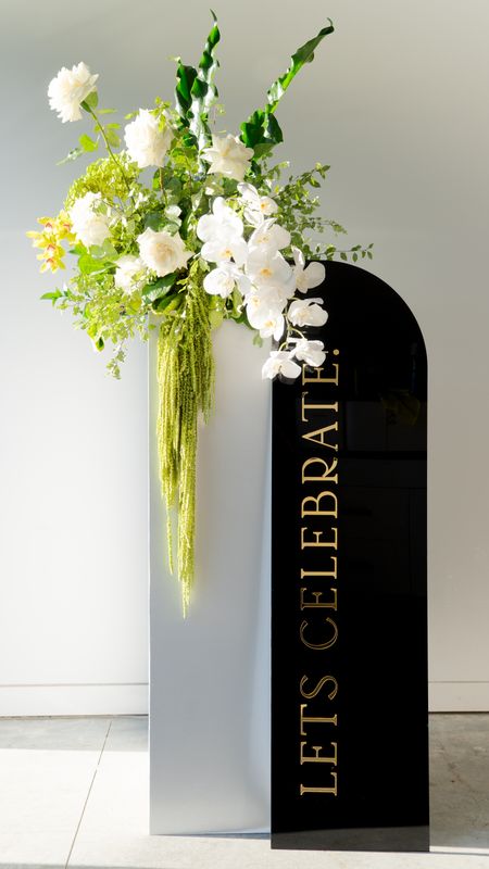 Let&#39;s Celebrate! Tall Sail Sign
