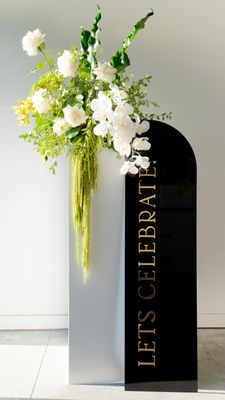Let&#39;s Celebrate! Tall Sail Sign
