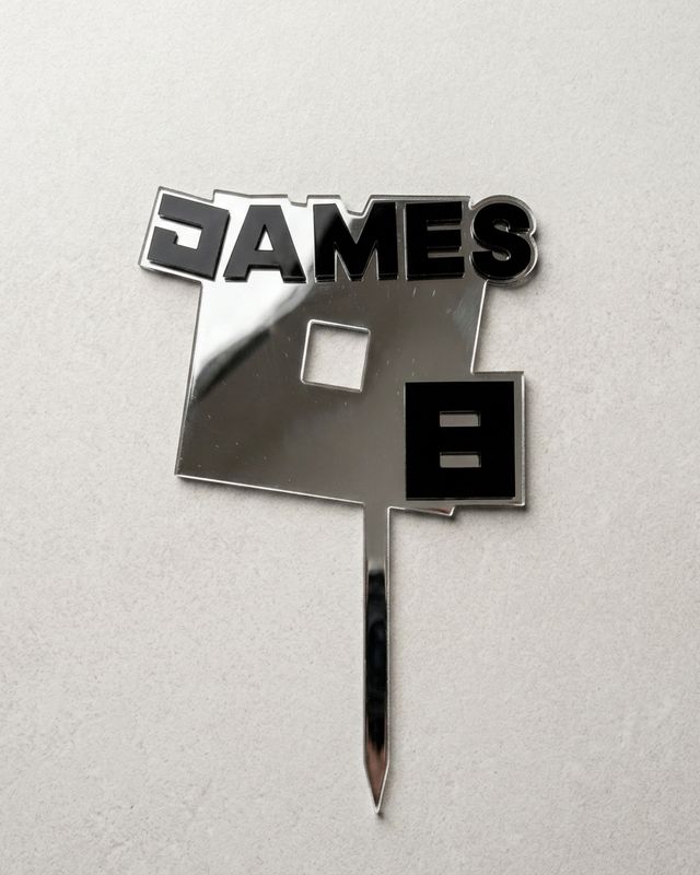 Roblox Inspired Double Layer Custom Topper