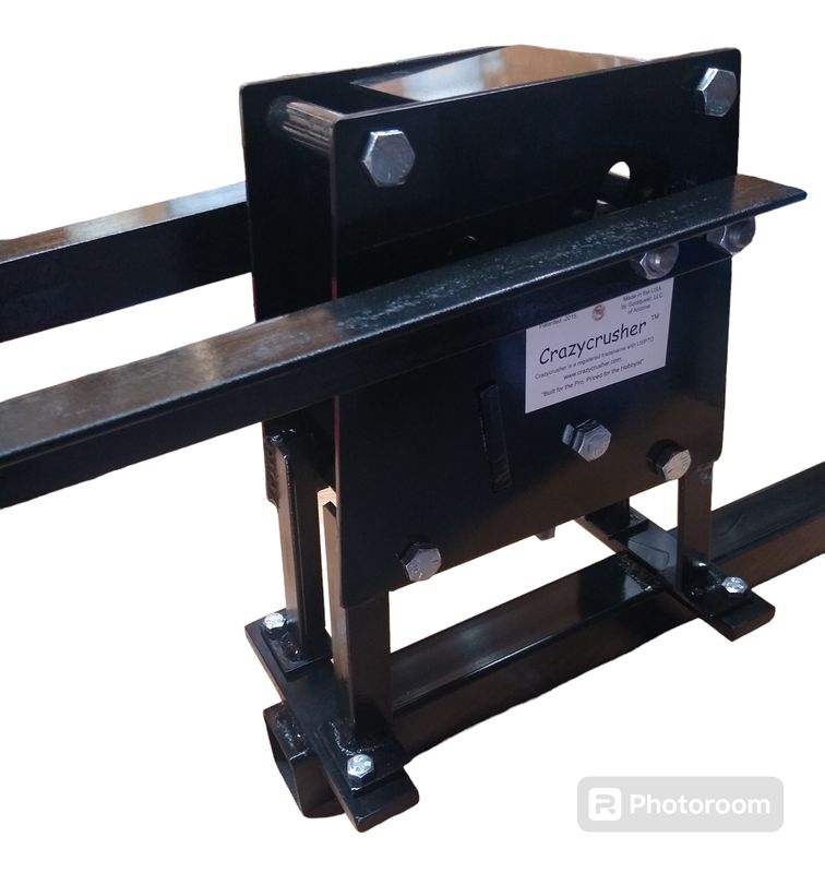 Crazycrusher WITH optional Hitch mount