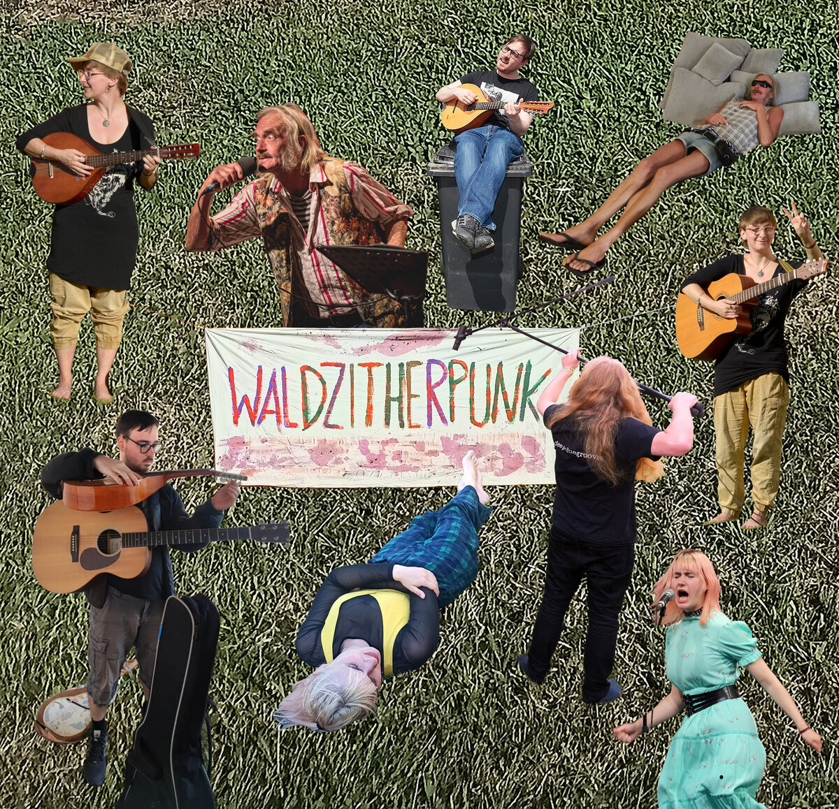 WALDZITHERPUNK - Waldzitherpunk (2023) - CD WALDZITHERPUNK - Waldzitherpunk (2023) - CD