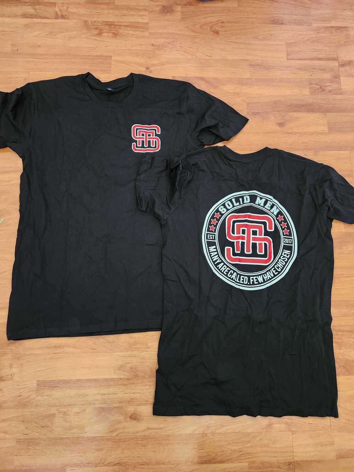 SOLiD MEN Tshirt BLACK LARGE