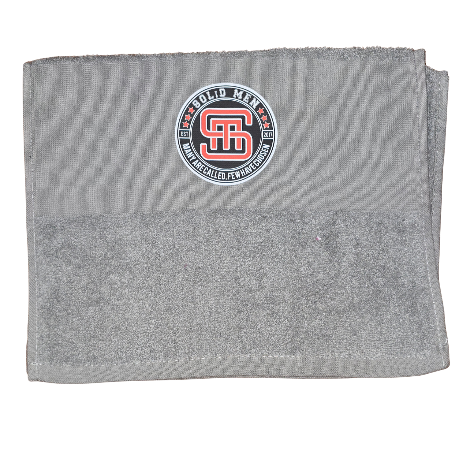SOLiD MEN Gym Towel - Grey