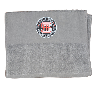 SOLiD MEN Gym Towel - Grey