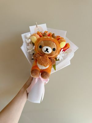 Momiji Rilakkuma Plush Toy Bouquet