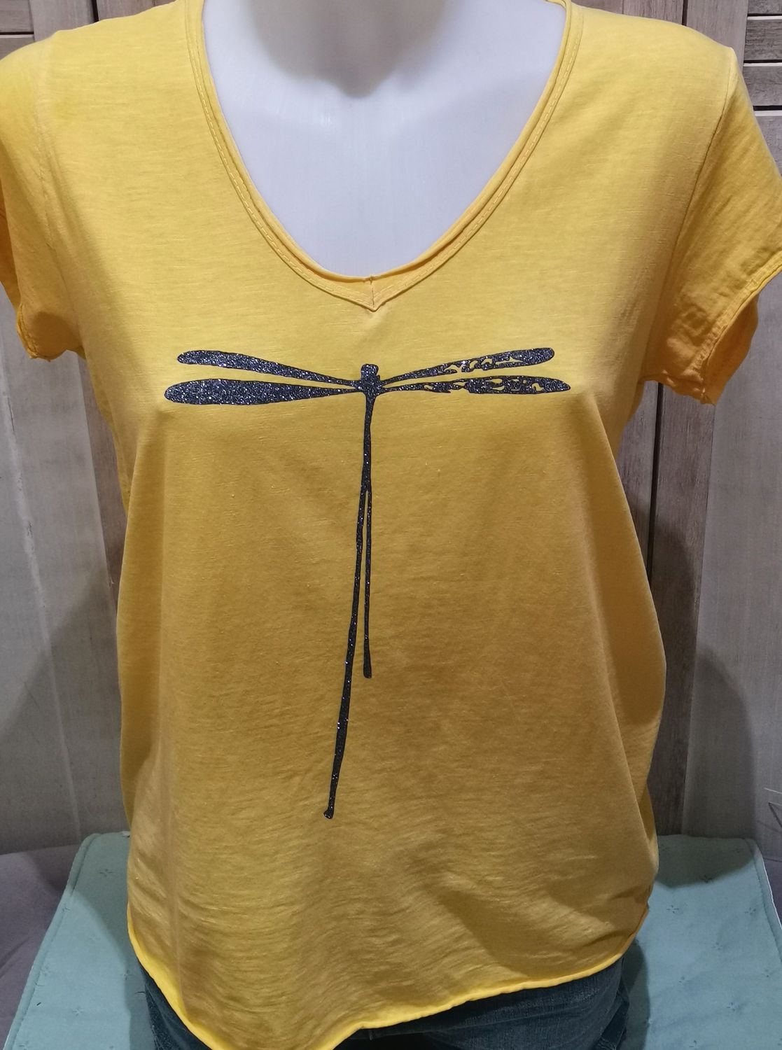 Le T-shirt Libellule Marlingotte pour voltiger