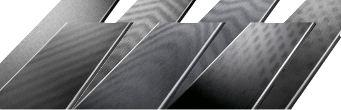 Close-up of ski base structuring patterns etched for optimized glide, speed, and snow performance in variable conditions